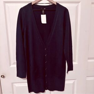 HM | Sweater | HM Plum Long Cardigan